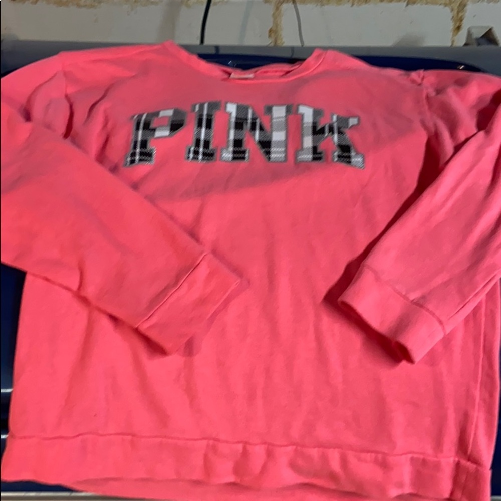 Pink sweatshirt